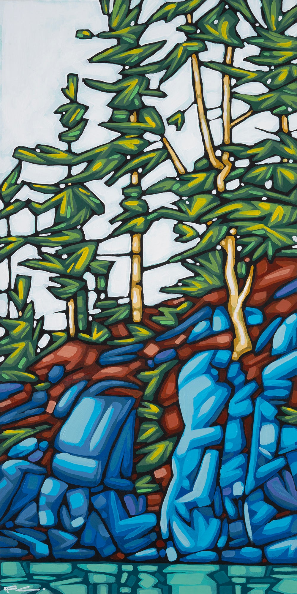 Blueberry Cliffs by Paul Jacob Chapman