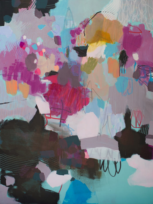 Callie Gray - Candy Landscape by Callie Gray