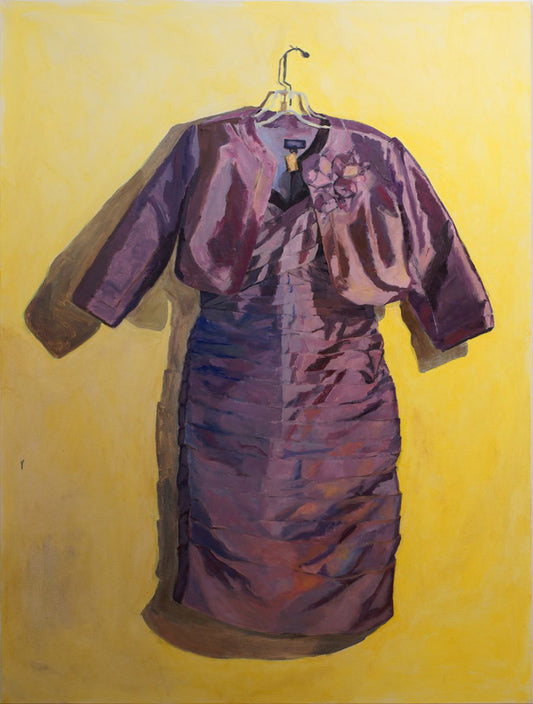 Corine Vanhoeve - Purple Dress by Corine Vanhoeve