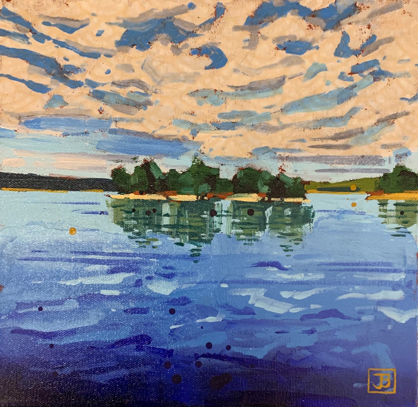 Justina Smith - Falcon Lake - 10x10