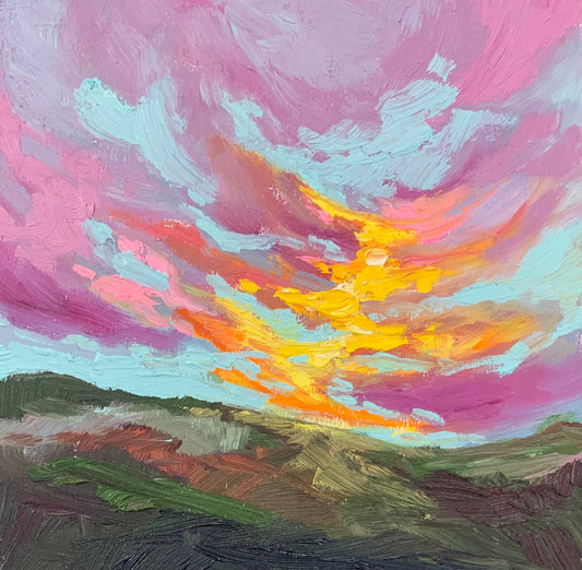 Kelly McDonagh - Fire In The Sky - 6x6