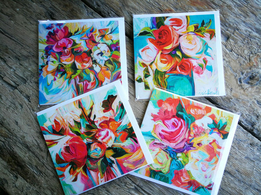 Greeting Cards - Julia Veenstra - Set of 3 (Floral)