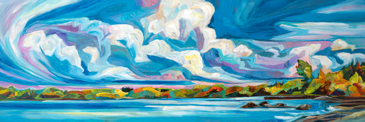 Julia Veenstra - Lake Ontario Shoreline by Julia Veenstra