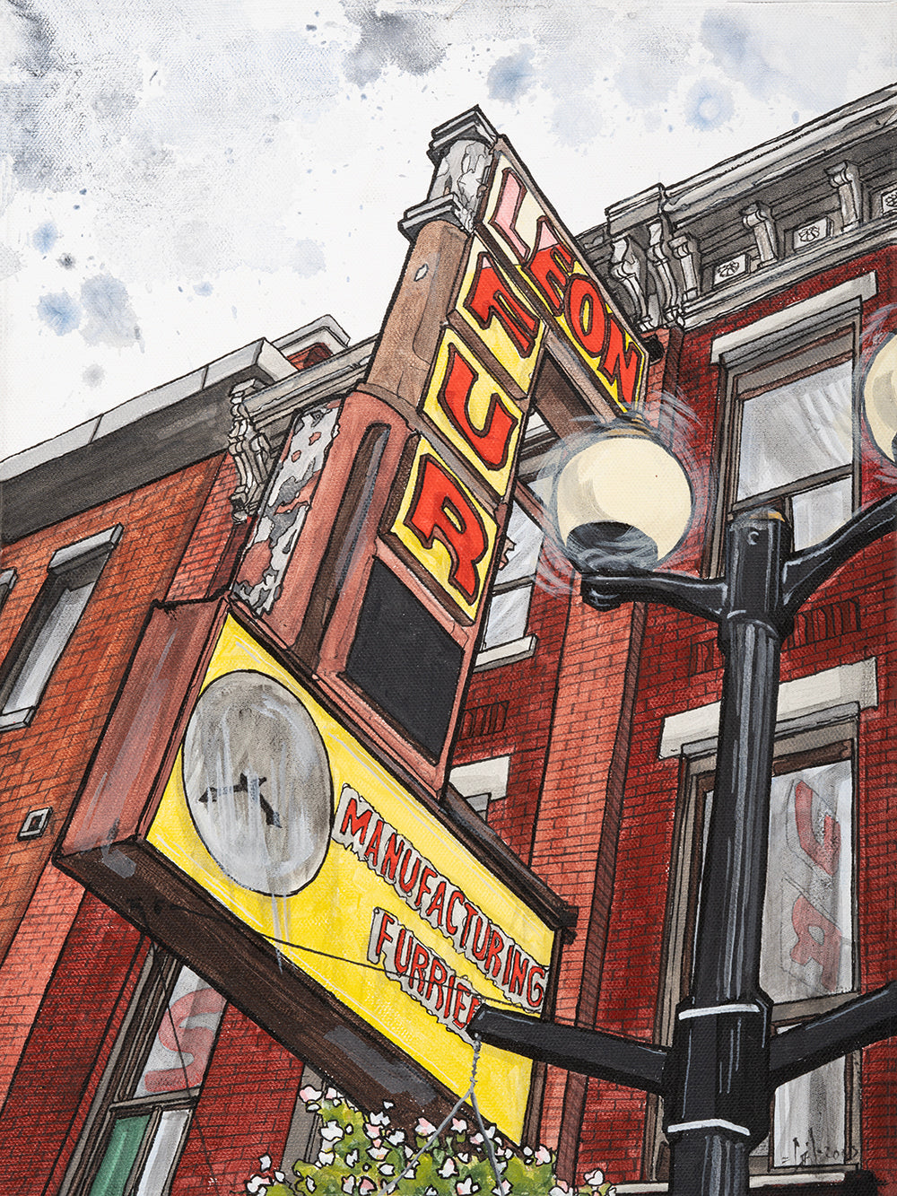 Leon Furs Sign by Caillin Kowalczyk