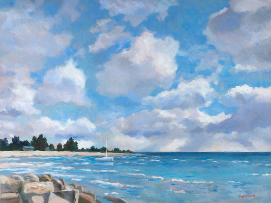 Douglas Edwards - Shoreline Sky by Douglas Edwards