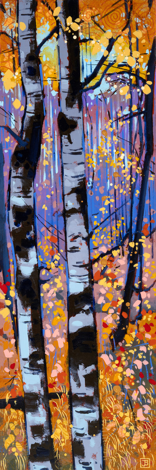 Two Aspen by Justina Smith