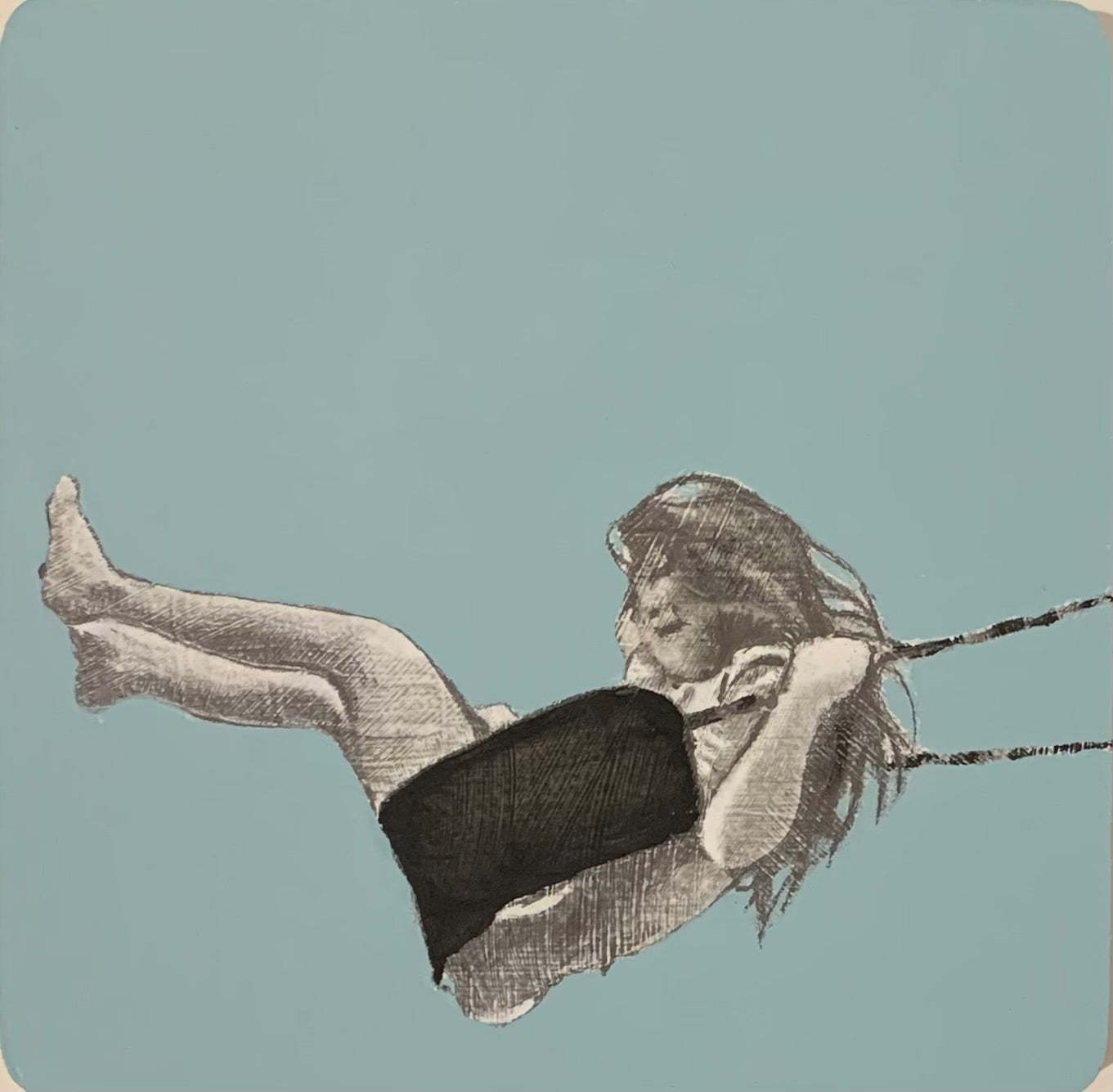 Amanda Immurs - Up In The Air So Blue - 4.5x4.5
